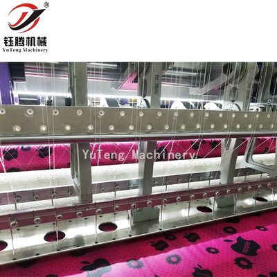 อัตโนมัติ Lock Stitch Quilting Machine สําหรับการเย็บเสื้อถุงเท้า