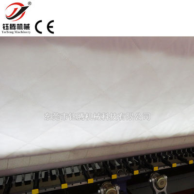 Lock Stitch คอมพิวเตอร์ Multi Needle Quilting Machine สําหรับผ้าห่มโซฟา