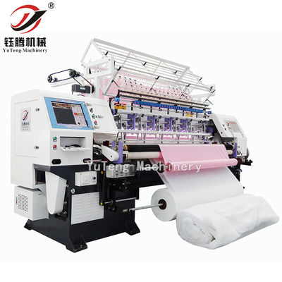 Lock Stitch Quilting Machine Multi Needle Quilting Machine เครื่องทําผ้าอ้อมเตียง เครื่องทําผ้าอ้อมเตียง