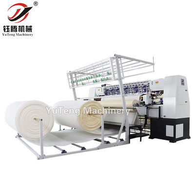 อุตสาหกรรม 1000 รอบ / นาที Looper Multi Needle Mattress Quilting Machine