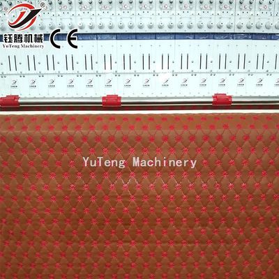 ความเร็วสูง 900RPM คอมพิวเตอร์ Quilting Embroidery เครื่อง Multi Head