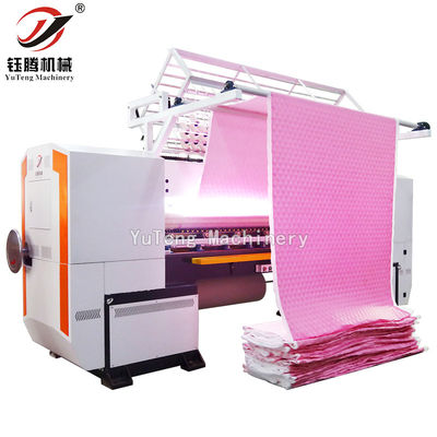 เครื่องคอมพิวเตอร์ Shuttle Quilting Machine Lock Stitch สําหรับเครื่องแต่งกาย