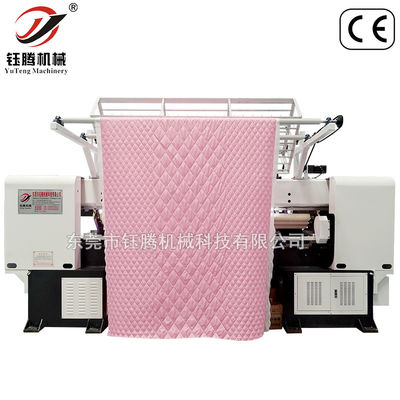Meca Multi Needle Quilting Machine With Shuttle YGB128-2-3 เครื่องทําผ้าห่มหลายเข็ม พร้อมรถขนส่ง YGB128-2-3