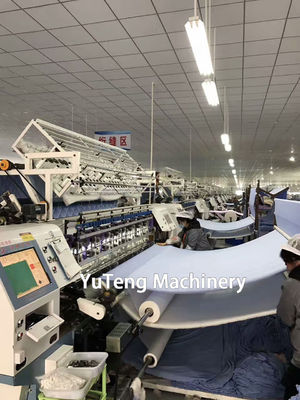 128 นิ้ว Lock Stitch เครื่อง Quilting