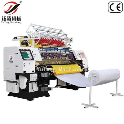 Quilt เครื่องทํา Quilting อุตสาหกรรม คอมพิวเตอร์ความเร็วสูง 800 รอบ / นาที