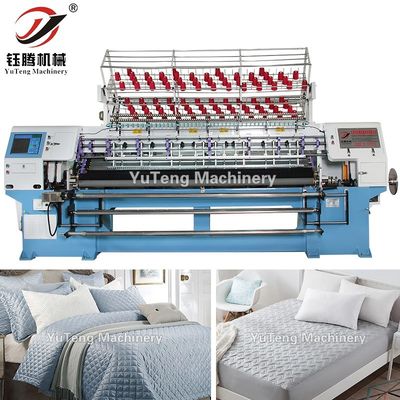 800 รอบ / นาที อุตสาหกรรม Comforter Quilting Machine อัตโนมัติ มวลฟังก์ชัน