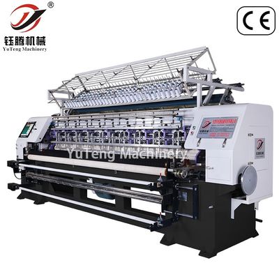 3300 มม เครื่องคอมพิวเตอร์ Quilting Multiple Needle สําหรับการทําผ้าใบ