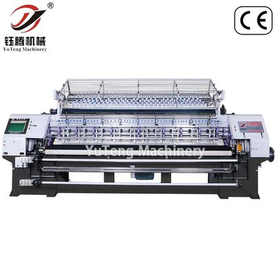 3300 มม เครื่องคอมพิวเตอร์ Quilting Multiple Needle สําหรับการทําผ้าใบ