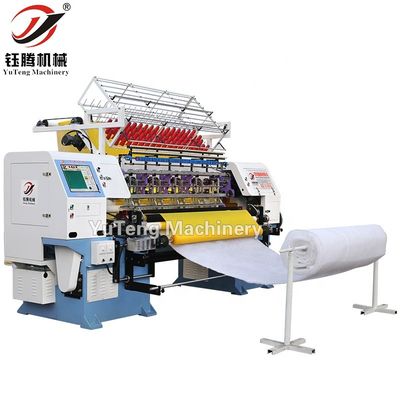 เครื่องสวมผ้าอ้อม Multi Needle Lock Stitch ความแม่นยําสูง 380V 50HZ 3 ขั้นตอน