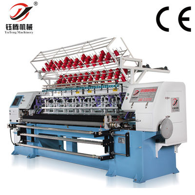อัตโนมัติ Lock Stitch Quilting Machine สําหรับผ้าผ้ากระเป๋านอน