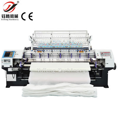 คอมพิวเตอร์ Multi Needle Quilt การทําเครื่องจักรความเร็วสูงสําหรับฝาโซฟา