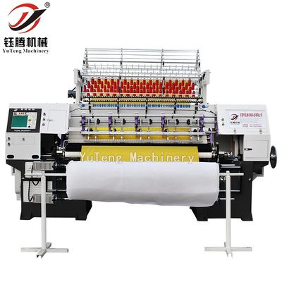 อุตสาหกรรมเครื่องคอมพิวเตอร์หัวเดียว Quilting Machine สําหรับการทําเนื้อผ้าบ้าน