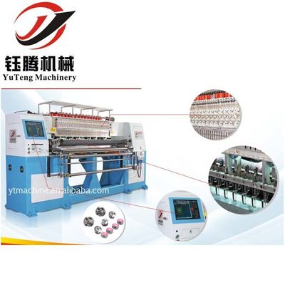 4KW อัตราต่อเนื่อง เครื่องขีดผ้าใบคอมพิวเตอร์ Multi Needles