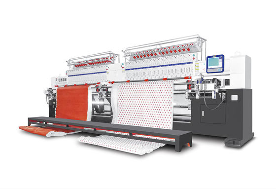 อุตสาหกรรมคอมพิวเตอร์เย็บ Quilting และเครื่อง brodery สําหรับหนังเตียง