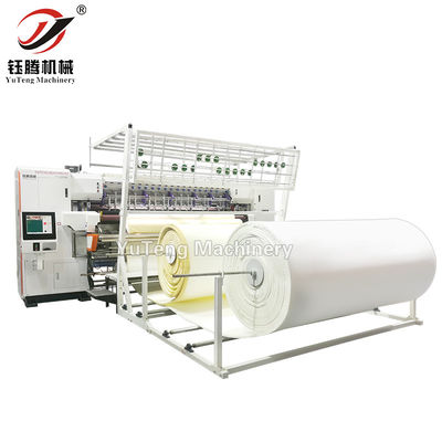 อัตโนมัติ คอมพิวเตอร์ Mattress Shuttleless Multi Needle เครื่องเย็บ Quilting