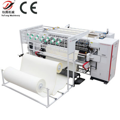 โรงงาน คุณภาพสูง อัตโนมัติ คอมพิวเตอร์หมอน Shuttleless Multi Needle เครื่องเย็บ Quilting