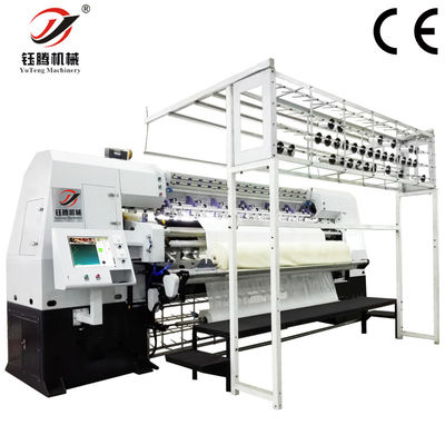 2450 มิลลิเมตรเครื่องคอมพิวเตอร์ Quilting เครื่อง Quilting ความเร็วสูง 8KW