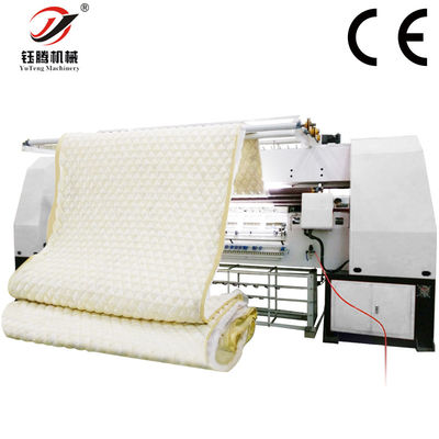 2450 มิลลิเมตรเครื่องคอมพิวเตอร์ Quilting เครื่อง Quilting ความเร็วสูง 8KW