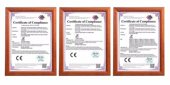 เครื่องตัดผ้าอ้อมเชือกแบบคอมพิวเตอร์หลายเข็ม 220V 60HZ