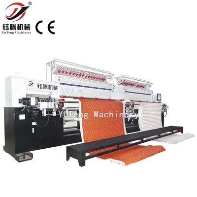 เครื่องชุดผ้าปูและเครื่องขีดผ้าปูแบบคอมพิวเตอร์ 5.5KW