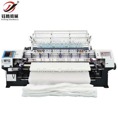 โรงงานใช้คอมพิวเตอร์ Shuttle Lock Stitch Multi Needle Quilting Machine สําหรับการผลิตผ้าอ้อมผ้าอ้อม