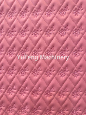 คอมพิวเตอร์อุตสาหกรรมสองแถว Rotary Hook Quilting Machine สําหรับการทําเสื้อผ้าหนังและ vanity