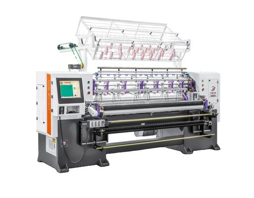 คอมพิวเตอร์ โรงงานความเร็วสูง Shuttle Lock Stitch Multi Needle Quilting Machine