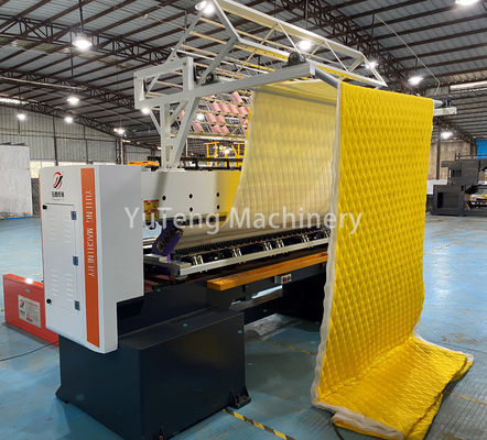 คอมพิวเตอร์ โรงงานความเร็วสูง Shuttle Lock Stitch Multi Needle Quilting Machine