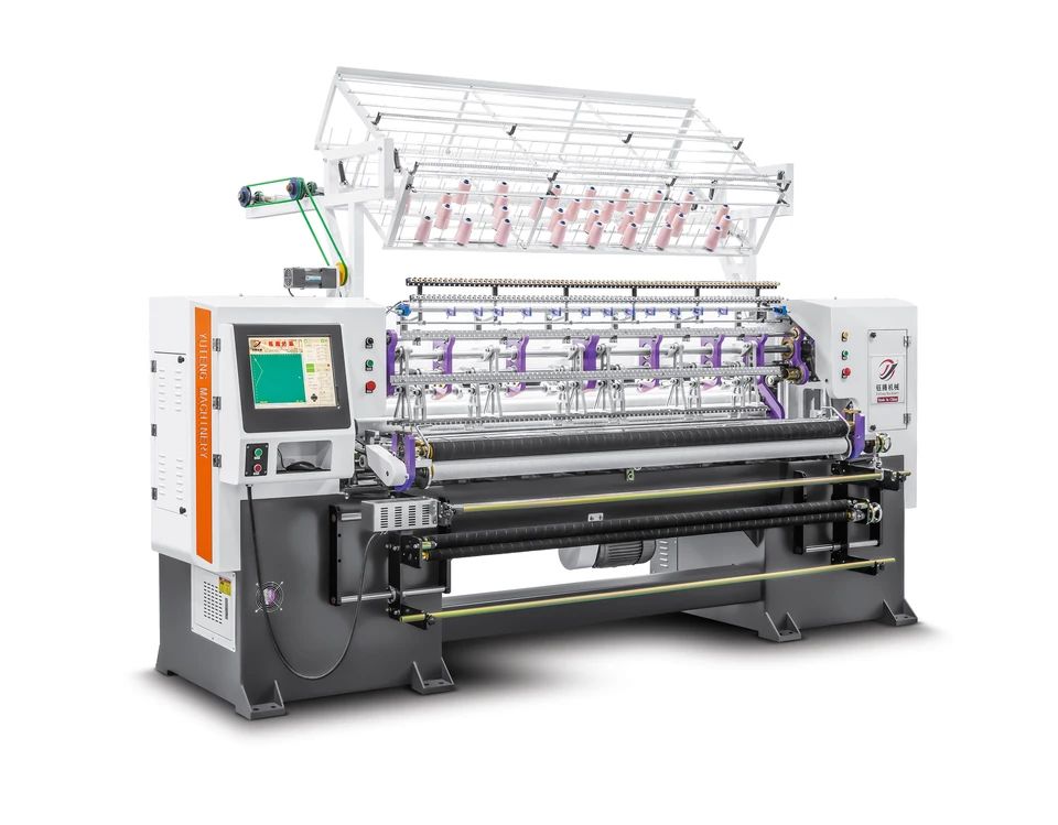 อุตราความเร็วสูง คอมพิวเตอร์ล็อคเย็บหลายเข็ม Quilting Machine สําหรับการทําผ้าเชียงผ้า